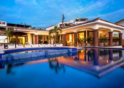 casa theodore in Pedregal los cabos luxury vacation villas cabo san lucas pool area