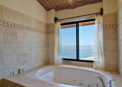 Casa Mega point is one of los cabos most sought after luxury vacation villas for bachelor parties tub with a view