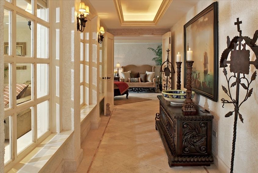villa la roca pedregal cabo san lucas luxury villa rentals in los cabos hallway