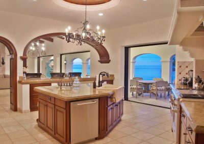 casa del mar palmilla los cabos luxury oceanfront rental villa kitchen