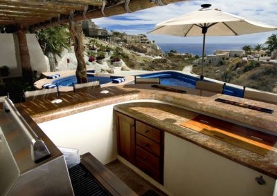 villa del toro rojo pedregal cabo san lucas luxury villa rentals in los cabos outdoor kitchen