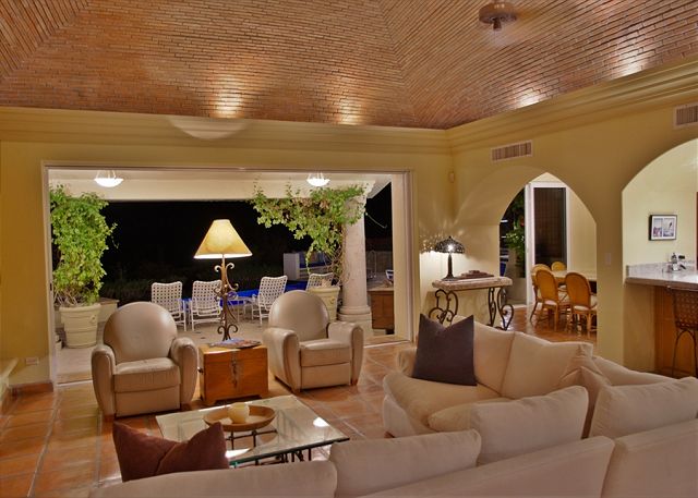 Lounge Casa Stamm in Cabo del Sol, Cabo San Lucas Luxury Villa Rentals