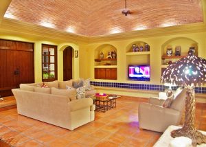 TV Area Casa Stamm in Cabo del Sol, Cabo San Lucas Luxury Villa Rentals