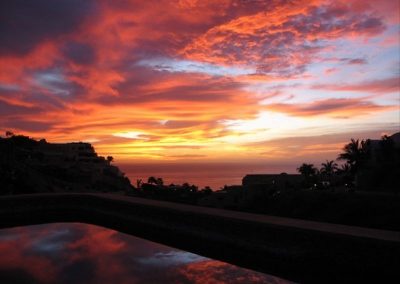 villa del toro rojo pedregal cabo san lucas luxury villa rentals in los cabos sunrise over pool